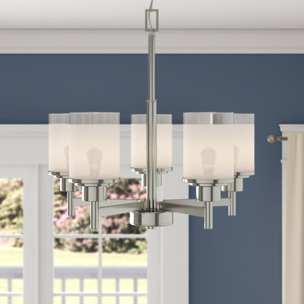 Rona Nash 5 Light Shaded Classic / Traditional Chandelier & Reviews